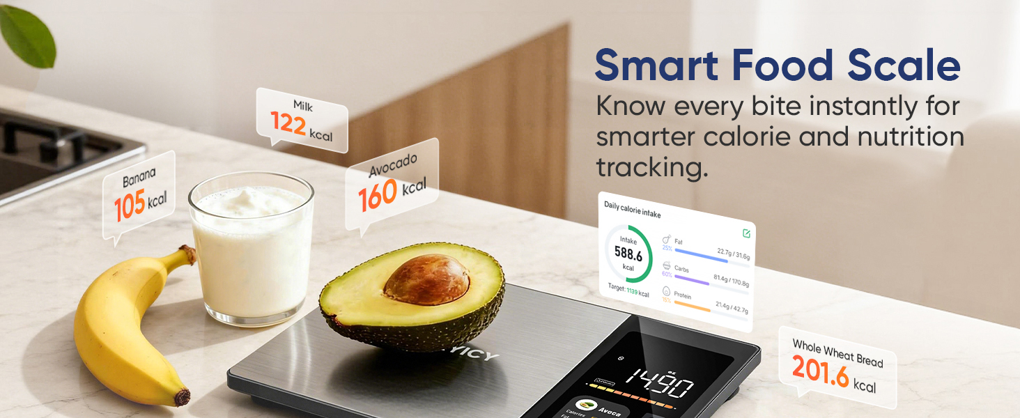 Food Scale with Nutritional Calculator