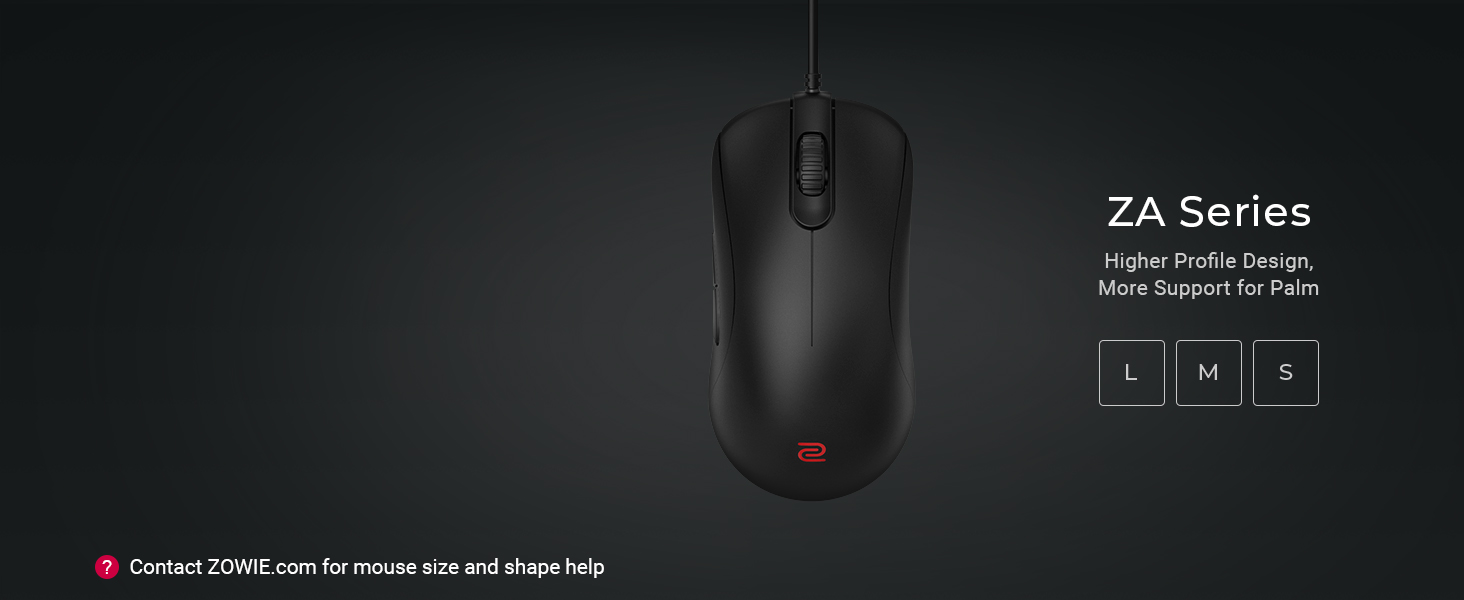 zowie esports gaming mouse za series