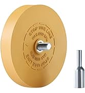 MIDO Professional Abrasive Eraser Wheel Decal Remover Tool Adhesive Remover for Cars with Pad &amp; A...