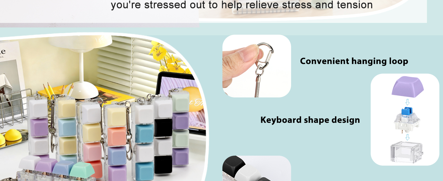 keyboard keychain