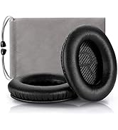Headphones Replacement Ear Pads Cover,for Bose Quietcomfort QC15 QC25 QC35 35 ii Headsets (Black)