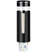 Cup Dispenser, Wall Mount Water Cooler Cup Dispenser fits 4-7 oz Disposable Paper and Plastic Cup...