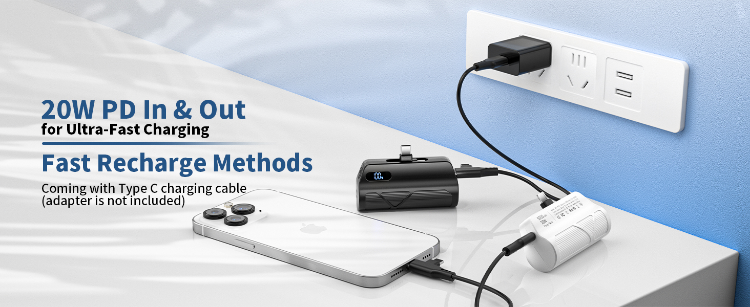 phone charger battery pack portable