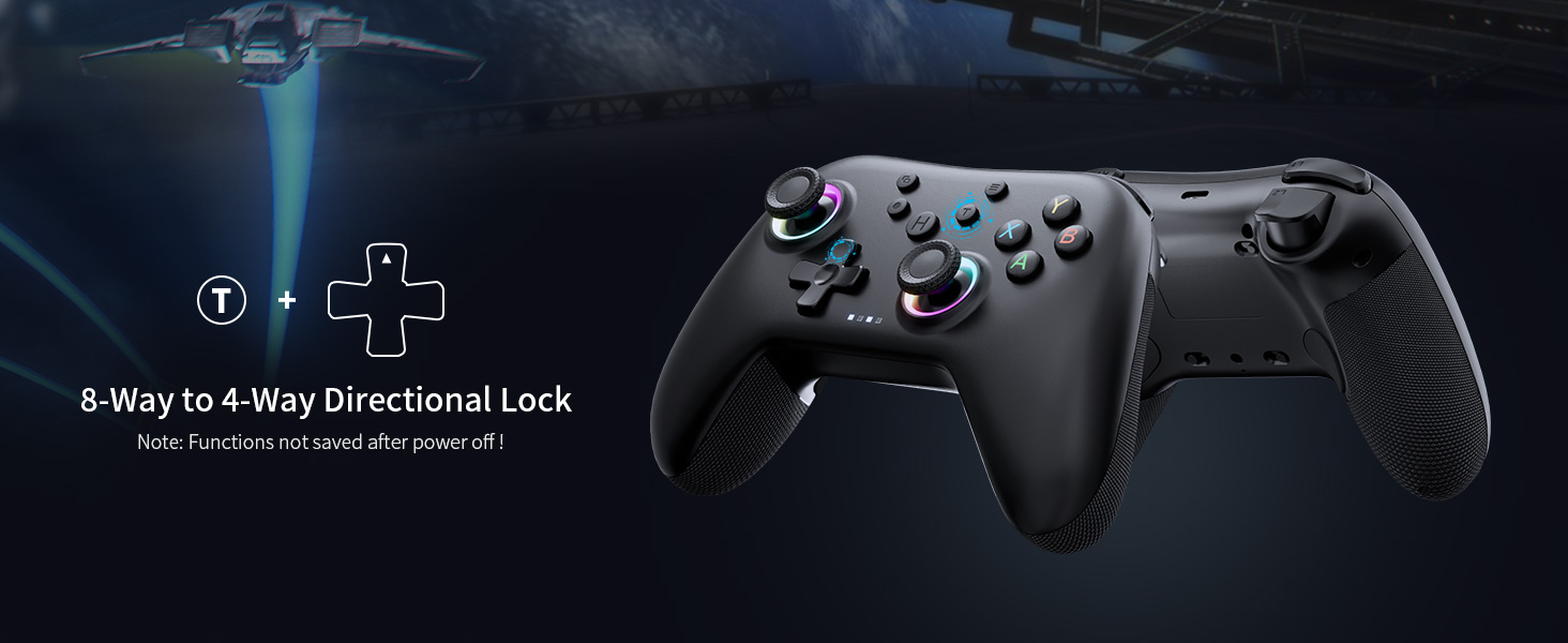 AceGamer Aurora Generation 2.4G Wireless Bluetooth Controller for PC