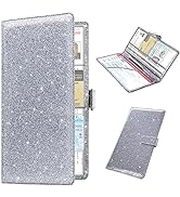 RSAquar Car Registration and Insurance Holder, Leather Car Glove Box Organizer, Cool Car Accessor...