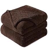 Exclusivo Mezcla Twin Size Blanket for Bed, Super Soft Velvet Plush Fleece Blankets, Fuzzy Cozy a...