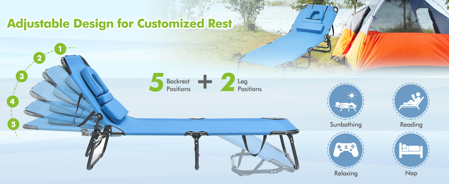 Adjustable Design for Customized Rest