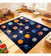 yongyangjuxin Kids Play Rugs 8'x10' Kids Rugs for playroom, Kid Educational Rug Classroom Rug, Sp...
