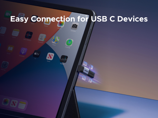 90 Degree USB C to USB C Adapter