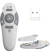 QUI Presentation Clicker Wireless Presenter Remote Clicker for PowerPoint Presentation Remote,USB...