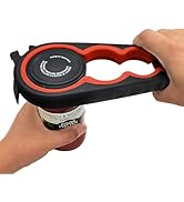 Otstar Jar Opener Bottle Opener and Can Opener for Weak hands, Seniors with Arthritis and Anyone ...