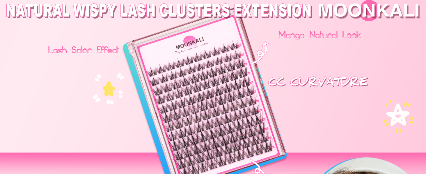 lash cluster natural eyelash cluster wispy cluster eyelash extensions managa lashes clusters fluffy