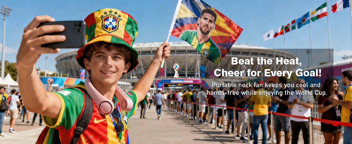 neck fan that blow cool winds