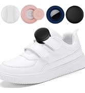 [4 Pack] for AirTag Holder for Kids Shoelace,Black,Dark Blue,Pink,White | Hidden Wear Resistant S...
