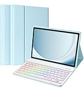 TaIYanG Backlit Keyboard Case for Samsung Galaxy Tab A9 Plus 11 Inch 2023 Model (SM-X210/X216/X21...