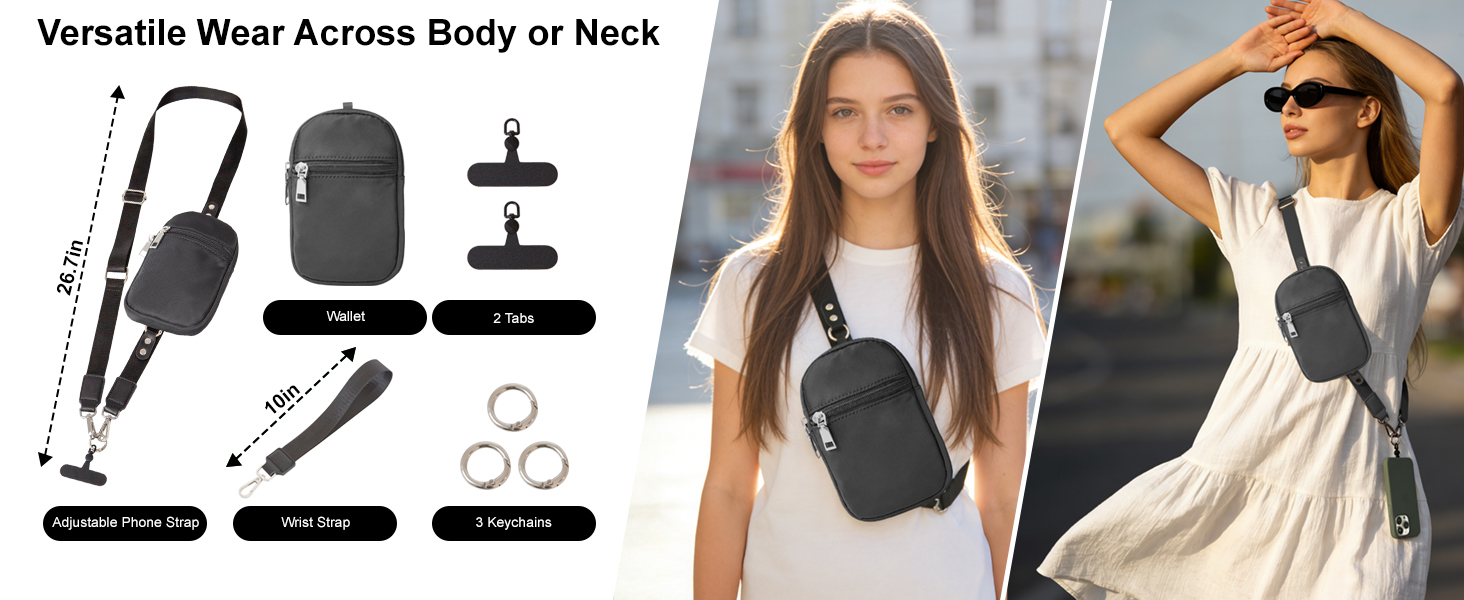 phone lanyard crossbody