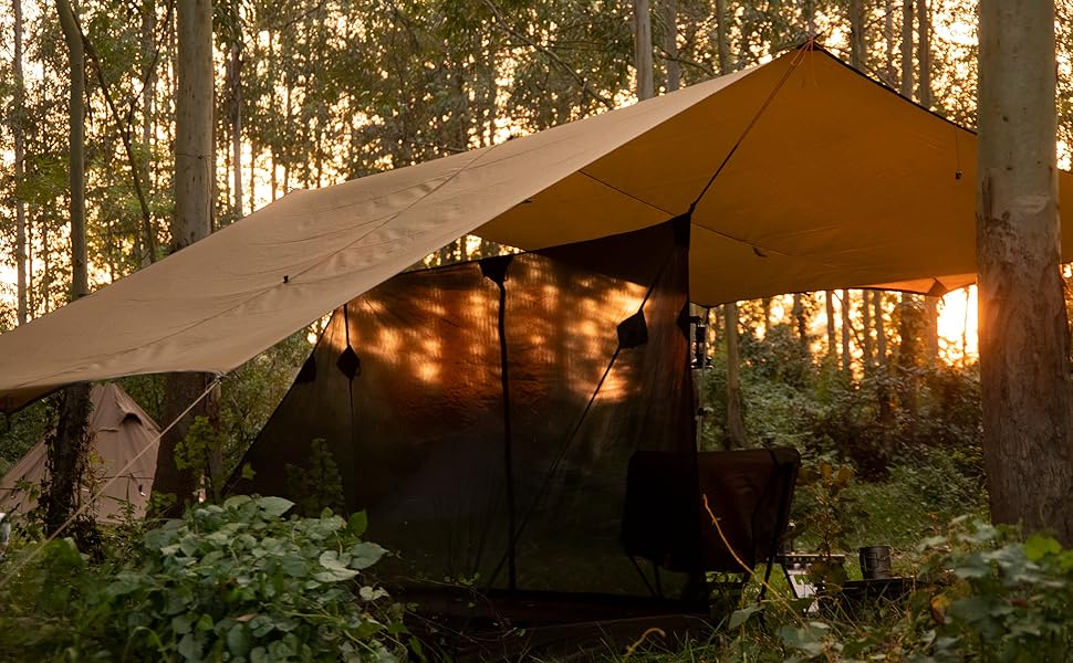 mesh tent