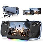 MEPATEM Docking Station Compatible with Steam Deck, 6-in-1 Steam Deck Dock with HDMI 2.0 4K@60Hz,...