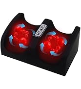 CCHYF Foot Massager with Heat, Electric Foot and Calf Massager with Roller, Deep Tissue Massage f...
