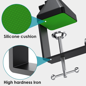 boom clamp mount clamp for boom arm mic arm clamp mic mount clamp