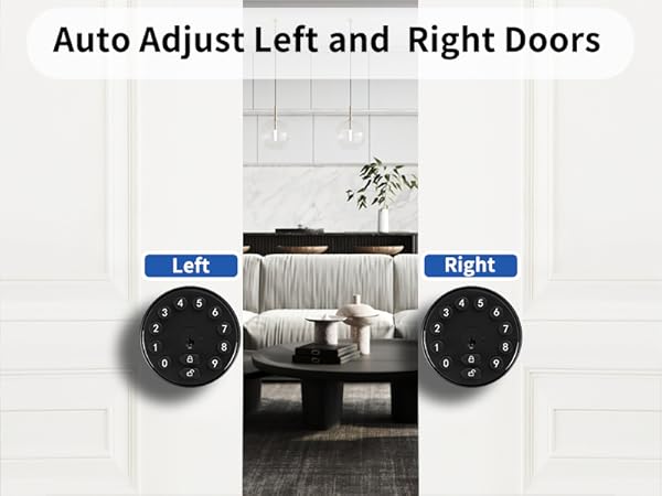 Auto Adjust Left and Right Doors