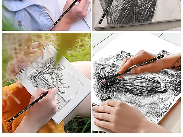 drawing kit graphite pencils drawing pencils for sketching art pencils art supplies
