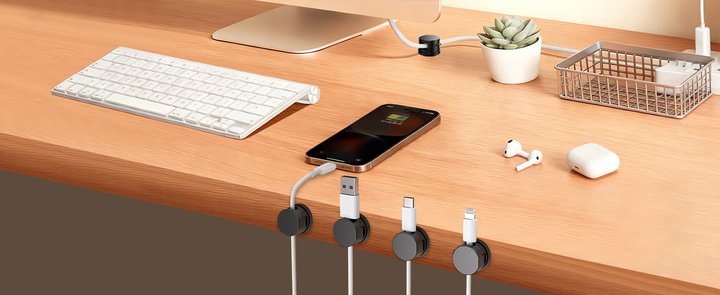 magnetic cord management