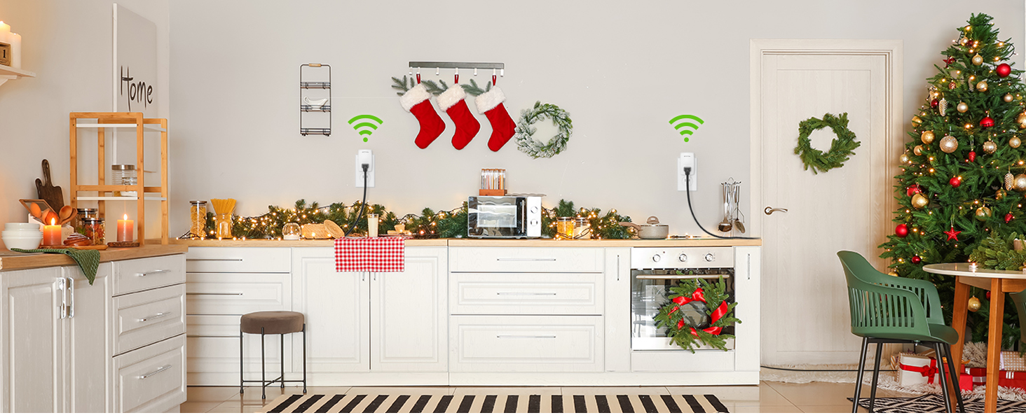 BN-LINK Mini Wireless Remote Control Outlet Switch Power Plug In