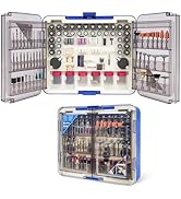 HARDELL Rotary Tool Accessories, Fits Dremel Rotary Tools, 508PCS Power Rotary Tool Bits with 1/8...