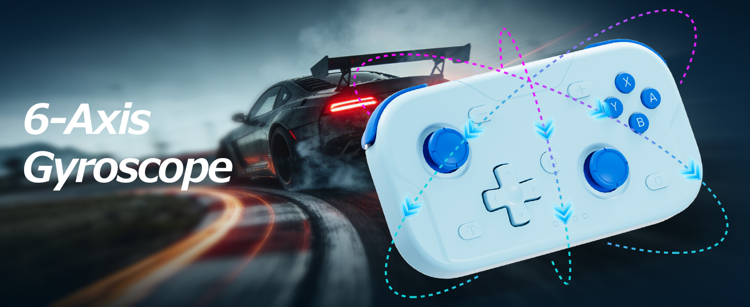 Turbo Function &amp;amp; Customizable Rapid Fire - Built-in TURBO button with adjustable speed