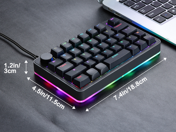 half keyboard gaming