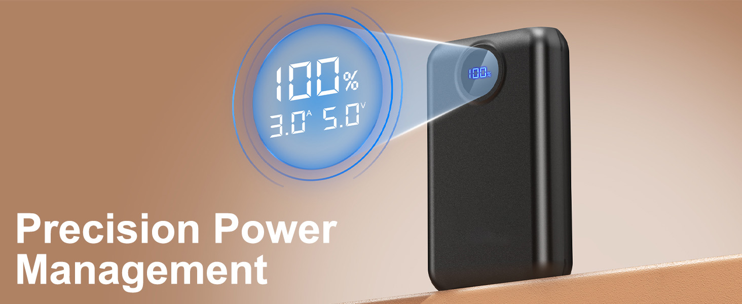 5V 20000mAh Heated Vest Battery Pack, Portable Battery Bank for Heated Jackets Hoodies, Phones