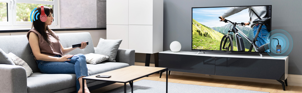Bluetooth transmitter for tv