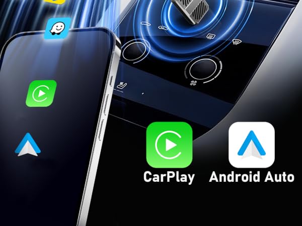 wireless carplay and android auto adapter