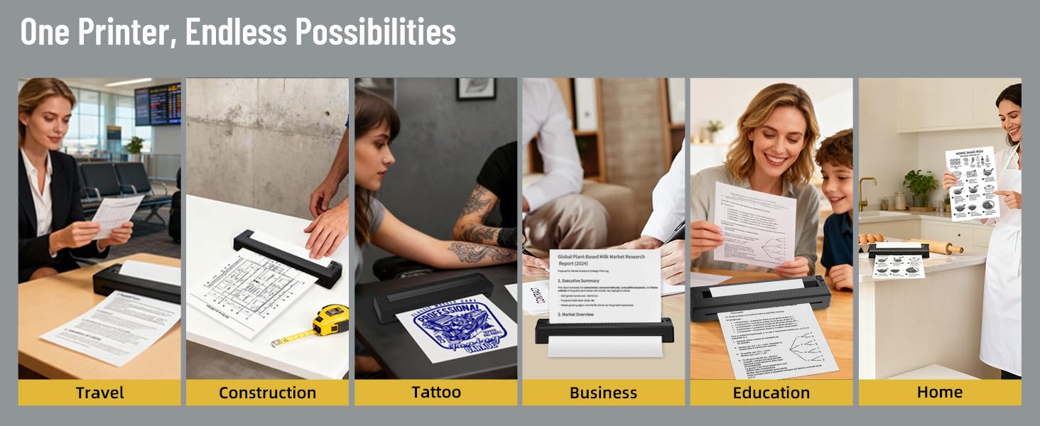 portable printer wireless