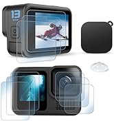 FitStill [10Pcs] LCD Screen Protector Appliable for Go Pro Hero 13 Black,Tempered Glass Screen Co...