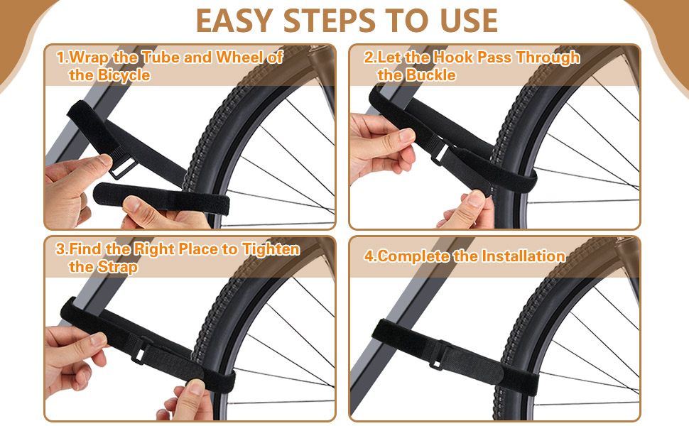 SANNIX Bike Wheel Strap