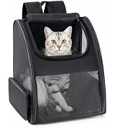 Conlun Cat Backpack Carrier for Small Dogs and Cats Fit Up to 15 Lbs,Small Dog Backpack, Foldable...