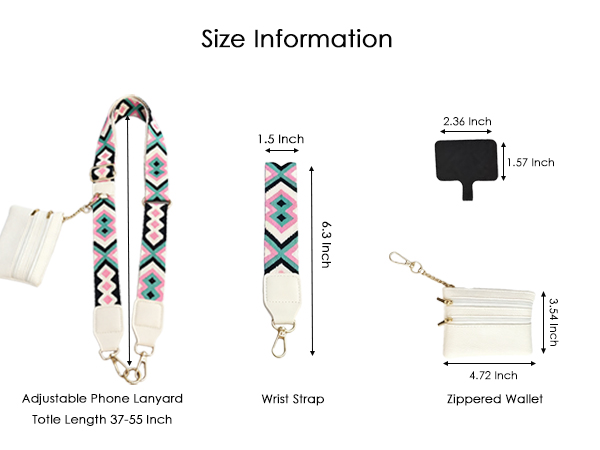 Clip and Go Strap for Phone with Wallet
