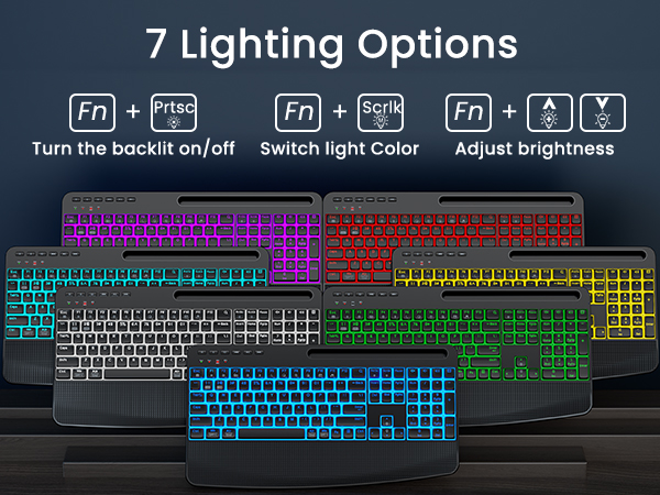 light up keyboard