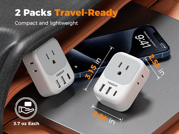 7 in 1 Brazil Travel Adapter