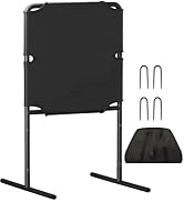 Tigerden Baseball Strike Zone Target for Plastic Balls, Portable Pitching Target Stand with Base,...
