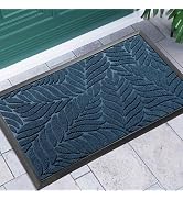 Yimobra Front Door Mat Outdoor Indoor, 29.5x17 All-Season Waterproof Welcome Mat, All-Weather Out...