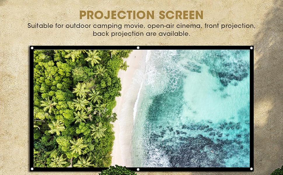 16:9 Projection Screen
