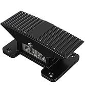 TEHAUX 5 Way 3 Position Center Closed Pneumatic Foot Operated Pedal Valve 1/4" NPT Raise Lower Ho...