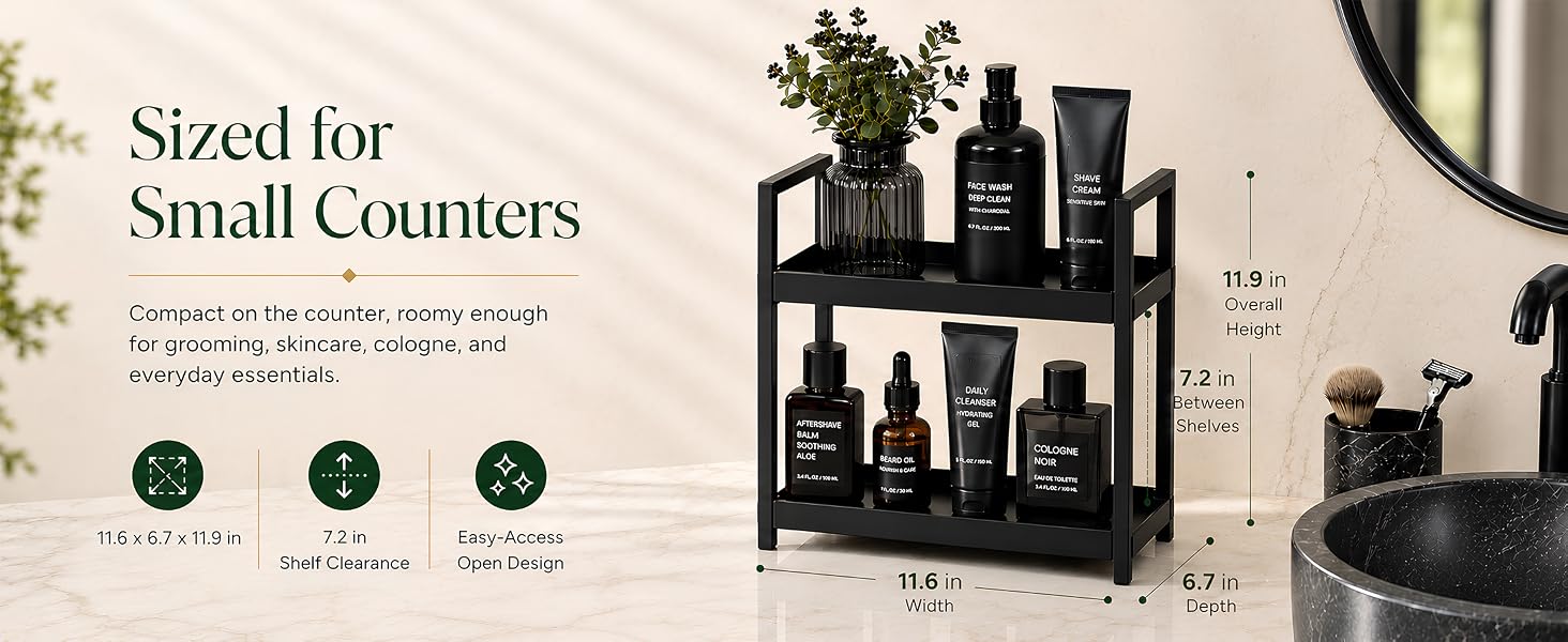 Bathroom Counter Shelf