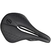 Mixed Carbon Fiber Bike Saddle – Ultralight Racing Bicycle Seat, Ergonomic Hollow Design, Shock-A...