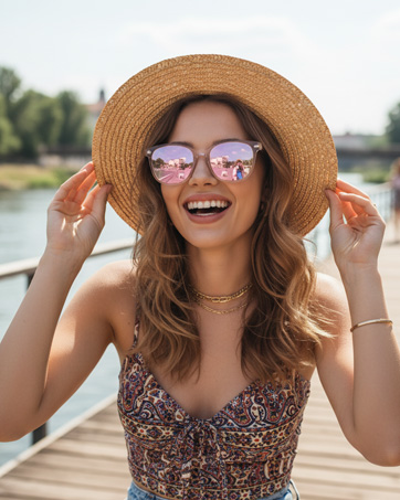 Polarized Sunglasses for Women UV400 Protection