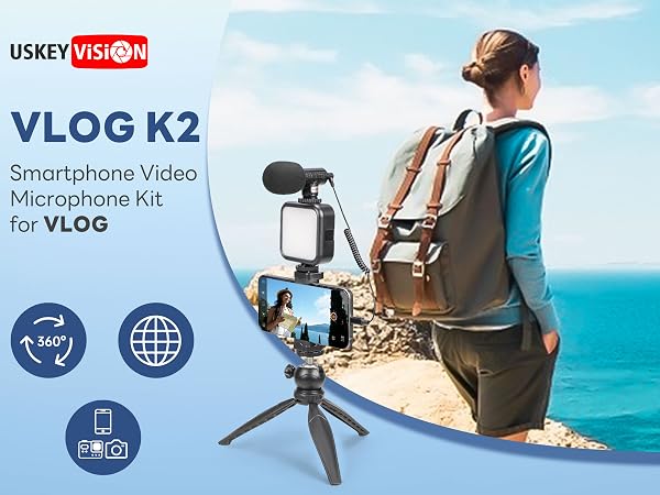 VLOGK2 vlogging kit for smartphones