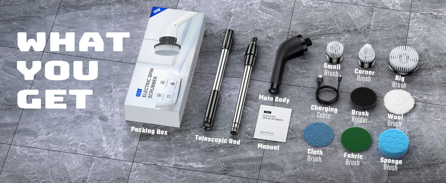 Packaging Accessories List - What You See Is What You Get